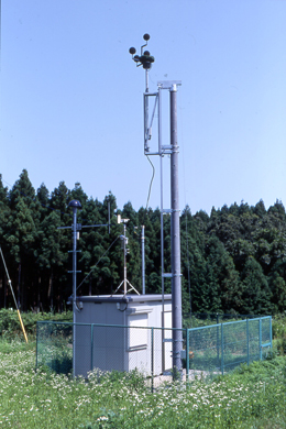 成田市飛行経路測定局の写真