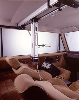 Photo of MT-2000 installed inside a vehicle