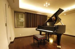Musical instrument practice room