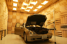 Semi-anechoic room