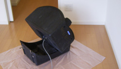Photo of sound source speakers

