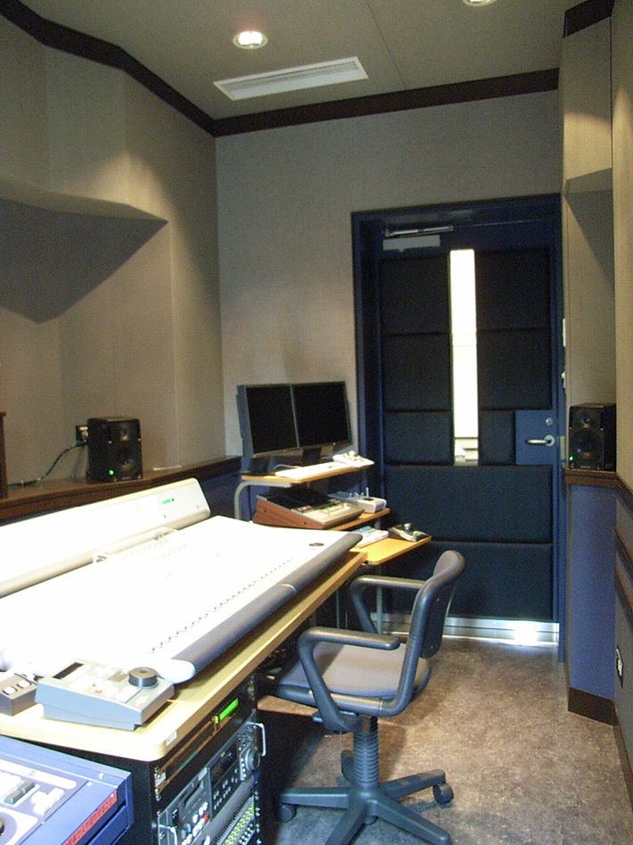 Dubbing Studio of A Broadcasting Station Nihon Onkyo Engineering Co