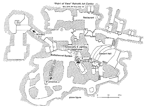 レトレッティアートセンターの図