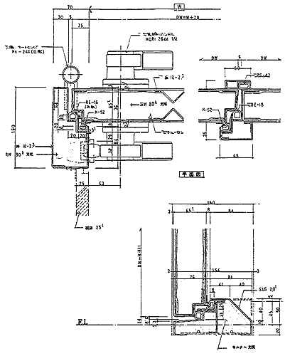 図5 NOE・65タイプ防音扉の概略図