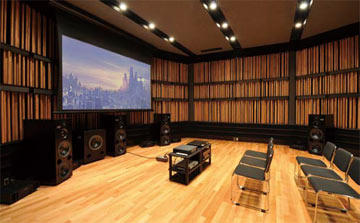 「Sound Lab」試聴室