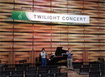 TWILIGHT CONCERT　リハーサル風景