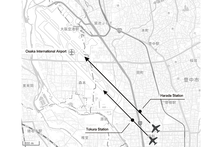図2　32運用時の飛行経路の例