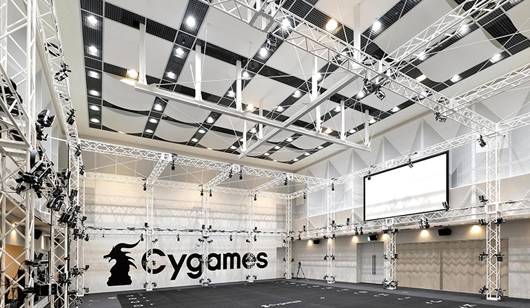 Cygames モーションキャプチャースタジオ