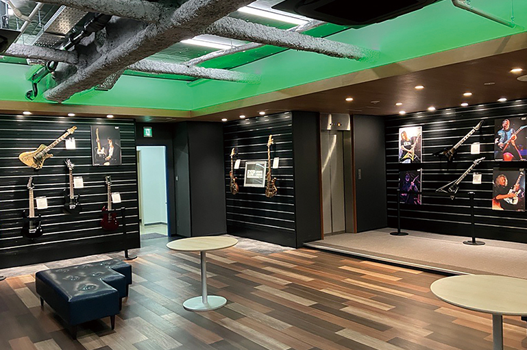 ギター展示